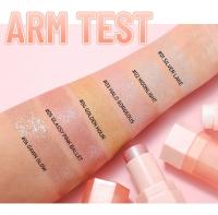 Especializado para resaltar 6 colores resaltador de gelatina de destello fino resaltador corporal iluminador Handaiyan - details 12