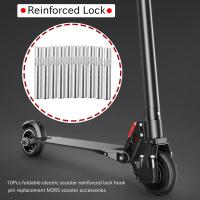Ganchos de hebilla para patinete eléctrico, accesorios de repuesto para Scooter M365, plegables, 10 piezas - details 5