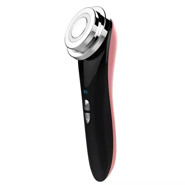 Instrumento de masaje reafirmante para el hogar, luz roja y azul, belleza, Micro corriente, Ley Facial, línea de elevación, iones limpios - 1