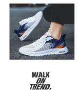 Zapatillas deportivas de punto transpirables para hombre, calzado informal para gimnasio, entrenadores atléticos, trotar al aire libre, Tenis - details 9