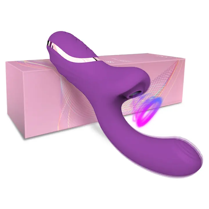 Vibrador con estimulador del clítoris para mujer, consolador femenino con succionador, 20 modos de uso, juguete sexual para adultos, producto para mayores de 18 años - 1