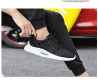 Zapatillas de correr de malla transpirable para hombre, zapatos deportivos de amortiguación suave, zapatillas cómodas para caminar a diario, zapatos de tenis al aire libre, Verano - details 17