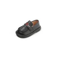 Zapatos de cuero para niños pequeños, zapatos planos de fiesta para boda con gancho y bucle, fáciles de usar, mocasines suaves para niños, tendencia clásica suave, 2025 - details 17
