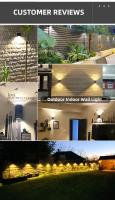 Lámpara de Pared Impermeable LED Exterior IP65 Luz de Jardín 5W 12W para Balcón Terraza y Patio con Iluminación Interior y Exterior - details 12