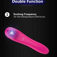 Vibrador de succión de Vagina, estimulador de clítoris de succión de lengua Oral, Juguetes sexuales para adultos, masturbador erótico para mujeres - details 9