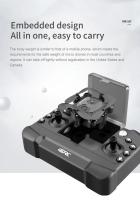 Mini Dron V2 4K con Cámara HD 1080P WiFi, Fpv, Presión de Aire, Soporte de Altura, Quadcopter Plegable Pro, RC, Juguetes para Niños - details 2