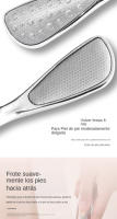 Lima de pie profesional, lima de pie de acero inoxidable, lima de extracción callosa en ambos lados para eliminar la piel muerta - details 4