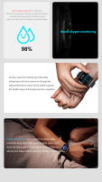 nuevo 2024 Watch 9 Reloj inteligente Siri para hombre, Smartwatch deportivo con llamadas, Bluetooth, NFC, rastreador GPS, presión arterial, frecuencia cardíaca, para Apple Watch 9 - details 12