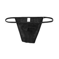 CLEVER-MENMODE Calzoncillos Mini Bragas de Hilo Ropa Interior para Hombres Malla Transparente Bikini Sexy Tiro Bajo Slips Calzoncillos Transparentes Ultrafinos - details 16