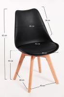Pack Sillas Comedor - Pack 4 Sillas Synk Basic - Crema - details 104