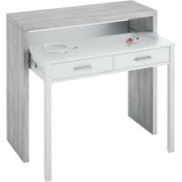 Mesa escritorio desplazable para estudio, oficina o habitación, 98 cm - details 10