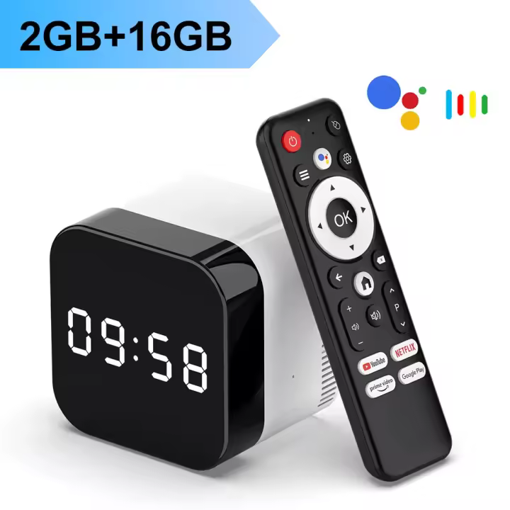 H96 MAX H728 Dispositivo de TV inteligente Android 14 ATV TV Box 4K @ 60fps 1000M/LAN Wifi6 BT5.0 Asistente de voz de Google reproductor multimedia Set Top Box - 1