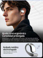 SANLEPUS Auriculares Inalámbricos Bluetooth 5.4 con HiFi y Graves Ultra Potentes - 60 Horas Autonomía, Auriculares Deportivos Abiertos, Diseño Ergonómico - Para Corredores y Amantes del Fitness - details 5
