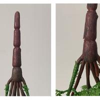 30 hojas de plantas verdes artificiales, plantas tropicales grandes, hoja persa Artificial, colgante de pared realista, hojas de helecho, enredaderas - details 9
