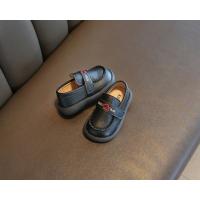 Zapatos de cuero para niños pequeños, zapatos planos de fiesta para boda con gancho y bucle, fáciles de usar, mocasines suaves para niños, tendencia clásica suave, 2025 - details 18