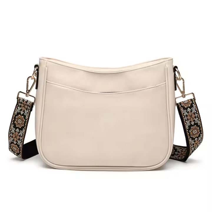 Bandolera retro de un solo hombro para mujer, bolso grande versátil de moda para mujeres de las cuatro estaciones, - 1