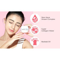 ETUDE saco de dormir colágeno 100ml #   22 Crema de noche hidratante Cuidado hidratante suavizante Revitaliza tu loción facial - details 1