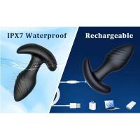 Vibrador con control remoto giratorio de 360°, tapón anal de silicona, masajeador de próstata, dilatador, juguetes sexuales para hombres. - details 17
