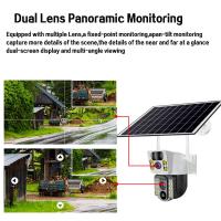 Cámara de Seguridad Solar de Lente Doble 4K 4G Tarjeta SIM Visión Nocturna Color Audio bidireccional - details 7