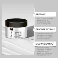Serie de cera, Color colorido, hierbas, cuidado hidratante suave y fácil coloración, acondicionador para el cabello, estilizador de tinte mágico - details 10