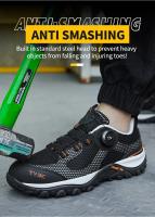 Zapatos de Trabajo de Verano Ligeros y Transpirables con Punta de Acero - details 6