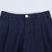 Conjunto de Denim de Moda para Mujeres OUWU Pantalones de Pierna Ancha y Cintura Alta - details 9