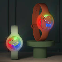 Pulsera repelente de mosquitos para niños, reloj ligero de dibujos animados, repelente de insectos, para exteriores - details 5