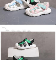 Zapatos de bebé suaves para verano Sandalias antideslizantes para niñas Zapatos de niño con estilo - details 7
