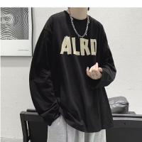 Camiseta de Manga Larga de Moda Ropa Interior Suelta para Hombres en Primavera y Otoño - details 1