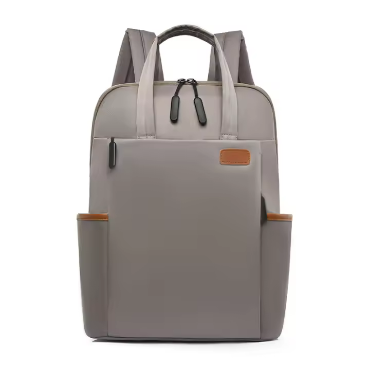 Mochipa De trabajo simple para Mujer, Bolso de Mano para portátil, mochila de hombre Ligera informal, mochila de viaje de gran capacidad con cinturón de equipo - 1