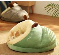 Cálida cama de invierno para mascotas, guarida y acogida para gatos, casa nido para cachorros, saco de dormir para perros pequeños, artículos para mascotas, cálida caseta para gatos caseta para perros, acolchada y engrosada - details 6