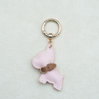 Precioso llavero de Bulldog Francés, Animal, perro, cachorro, colgador de perro de cuero PU, colgante de bolso de Bulldog de dibujos animados a la moda para mujer - details 9