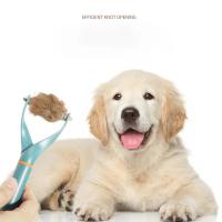 Cortador de Nudos de Pelo de Mascotas Cepillo de Desenredar de Doble Cara para Perros y Gatos - details 2