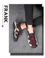 Sandalias transpirables de verano para hombre, zapatos de playa antideslizantes de secado rápido para exteriores, cómodas sandalias de ocio para senderismo, escalada y pesca - details 3