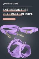 Juego arnés perros, chaleco sin tirones, arnés, Collar correa impermeable de PVC para perros pequeños, medianos y grandes - details 0