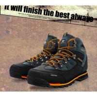 Zapatos de senderismo impermeables para hombre, botas de Trekking de escalada de montaña, botas de nieve casuales de moda para exteriores de alta calidad - details 19