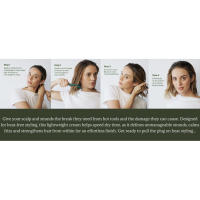 Air Dry Cream Application Steps