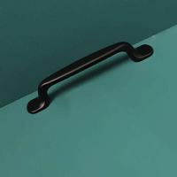 Manijas de gabinete negro, tiradores cuadrados para cajones y armarios, pomos dorados para puertas de baño, muebles, manija de cocina - details 16