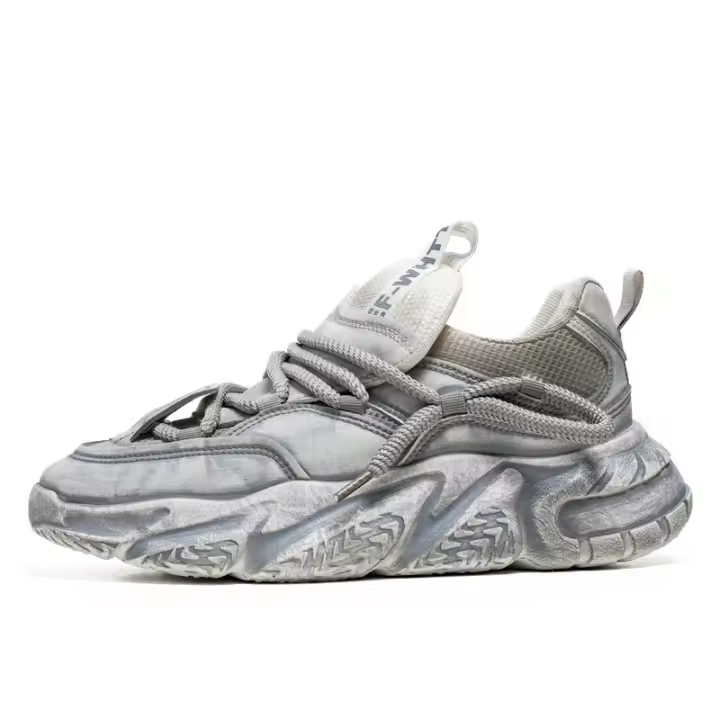 Nuevos Y Versátiles Zapatos Deportivos De Malla Para Correr, Zapatos Casuales De Plataforma Que Aumentan La Altura - 1