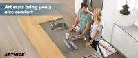 Alfombra De Cocina Antideslizante Y Lavable Con Suela De Goma Absorbente Para Fregadero Cocina Hogar Lavandería Beige 16x24 - details 0