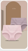 Bragas de Algodón Puro Talla Grande M-5XL 4Pcs para Mujeres Cintura Alta Modelador Sexy Lencería Transpirable Estilo de Corte Alto Lavado a Mano Instrucciones de Cuidado del Material Exterior de Algodón Hecho en China - details 1