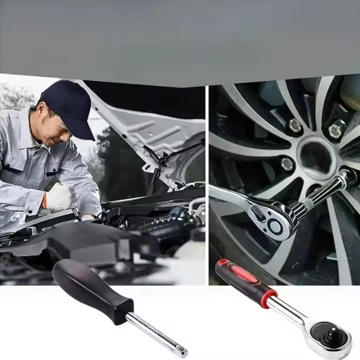 Juego De Llaves Y Destornilladores De 46 Piezas De 1/4 De Pulgada Con Barra De Extensión Ideal Para Reparaciones De Autos Y Proyectos DIY - 1