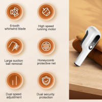Afeitadora eléctrica recargable para suéter Fuzz, recortadora de bolas de pelo, ropa de felpa, removedor de maquinilla de afeitar - details 13