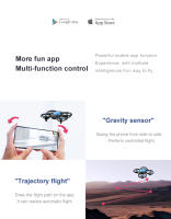 Mini Dron con cámara 4K HD, cuadricóptero plegable de 2,4G, 4 canales, WiFi, Fpv, mantenimiento de altura y presión de aire, juguetes RC - details 10