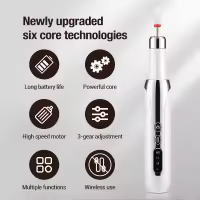 Pulidora eléctrica profesional para uñas, máquina pulidora de Gel, eliminación de piel muerta, lijadora de manicura - details 2