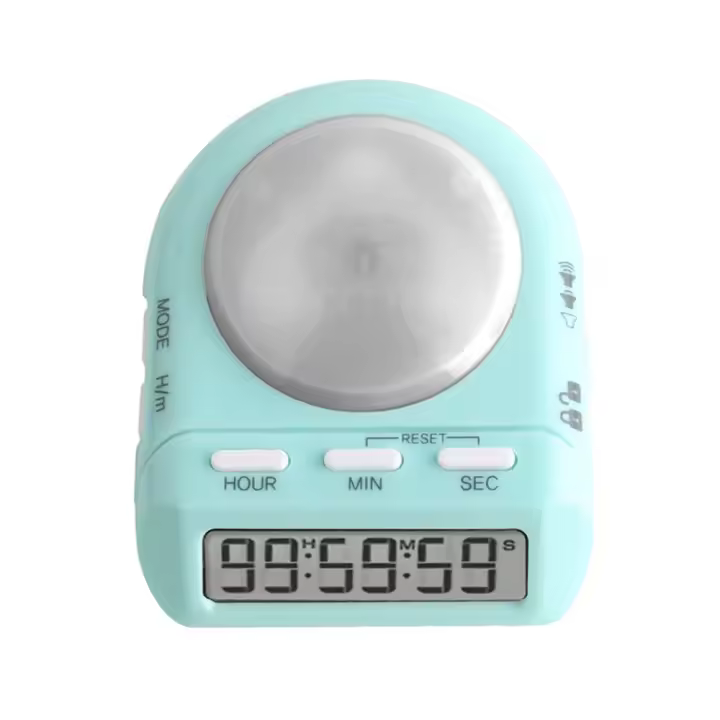 Temporizador de cocina digital Pantalla LCD de 45° Reloj de 100 horas Función de memoria de cuenta regresiva - 1