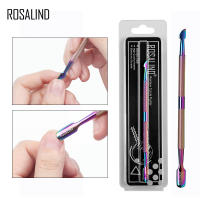 NAILWIND-Herramienta de manicura y pedicura, empujador de cutículas de acero inoxidable de doble punta, removedor de piel muerta, limas de uñas, cepillo para polvo - details 4