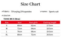 Conjunto Deportivo de Yoga sin Costuras para Mujer, Sujetador Deportivo y Leggings Cortos para gimnasio, 2 Piezas - details 0