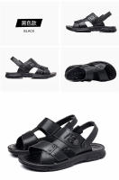 Zapatillas de Playa de Cuero Genuino para Hombres Comodidad de Verano con Estilo - details 12