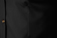 Camisa de manga larga con botones para hombre, camisa informal de negocios, Color sólido, cómoda, Social, Oficina, blusa blanca y negra, moda de otoño - details 33